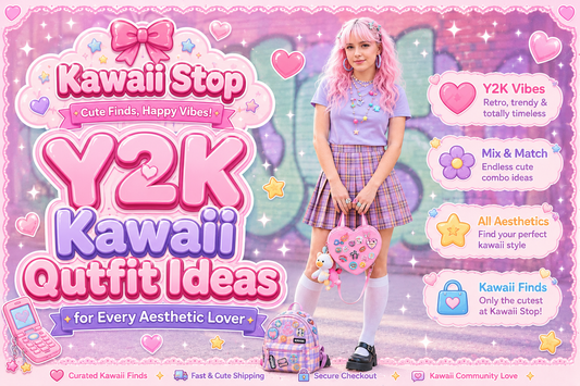 Y2K Kawaii Outfit Ideas for Every Aesthetic Lover - Aesthetic Outfits, Anime Outfits, Butterfly Clips, Fairy Kei,