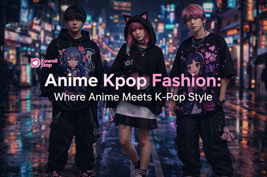 Anime Kpop Fashion: Where Anime Meets K-Pop Style - Anime Accessories, Anime Aesthetic, Anime Kpop Fashion, Anime