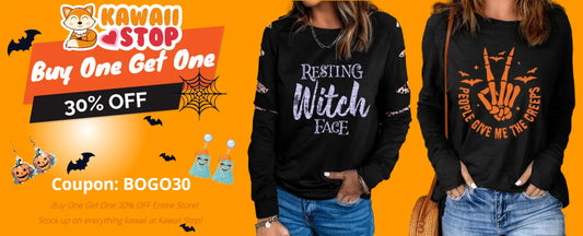 Embrace the Spooky Season with Kawaii Stop’s Must-Have Apparel - 2023, Accessories, Anime, Anime collectibles, Cosplay