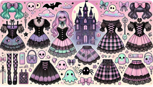 5 Stylish Pastel Goth Outfits to Impress and Inspire - Alternative Fashion, Cute and Edgy Style, Edgy Outfits, Fashion