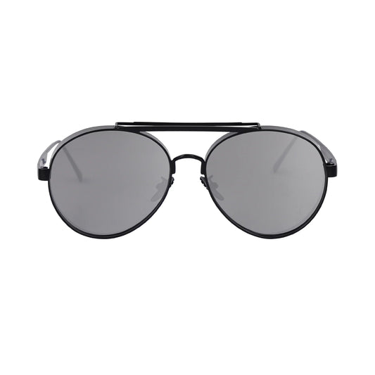 Commander's Matte Black Aviator Sunglasses
