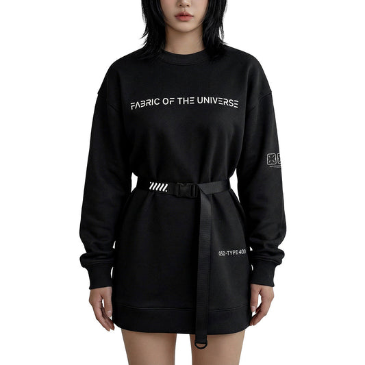 GSD-Type 400 Belted Sweater Dress