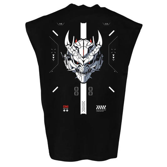 ONI 2.0 Oversized Sleeveless Techwear Tee - T-Shirts - Tank Top / Cami - 1
