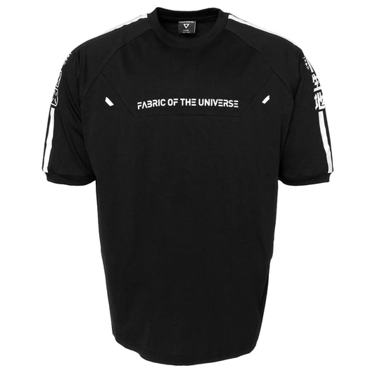 RGS-101C Black Oversized Raglan T-Shirt