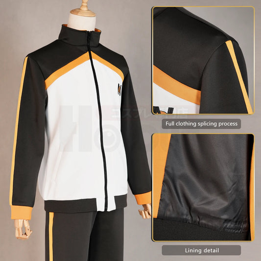 Zero Anime Natsuki Subaru Cosplay Tracksuit Set