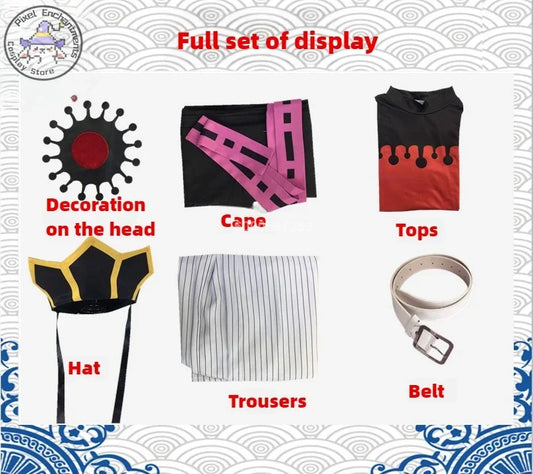 Doma Anime Cosplay Costume Set