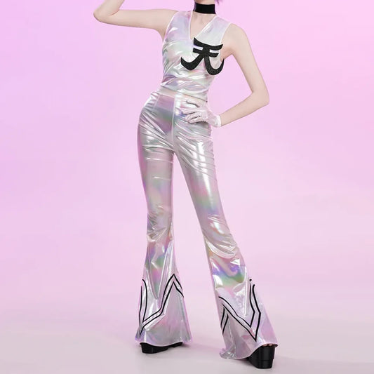 Panty & Stocking Anime Cosplay Jumpsuit Set - Women’s Clothing & Accessories - Cosplay Outfit - 2
