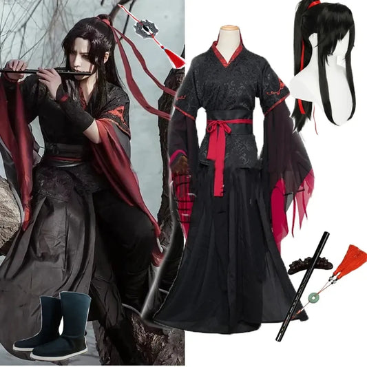 Mo Dao Zu Shi Wei Wuxian Cosplay Costume Set - Cosplay - Cosplay Outfit - 1