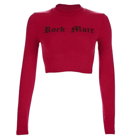 Rock More Crop Top - T-Shirts - 14