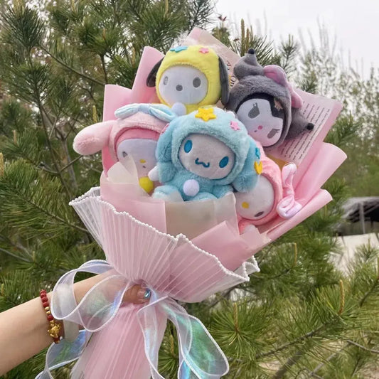 Blooming Plush Bouquet - Plushies - 2