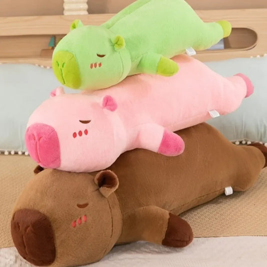 60cm Kawaii Capybara Plush Pillow – Soft Sleeping Toy for Birthday Gift - Christmas - Plushie - 2