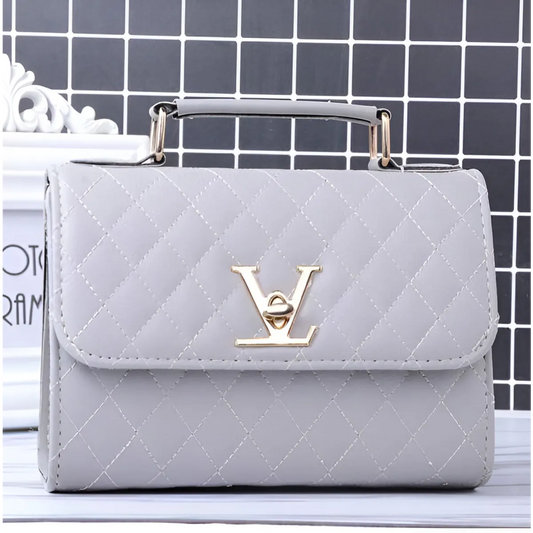 Compact Quilted Shoulder Bag - Women Bags & Wallets - 15