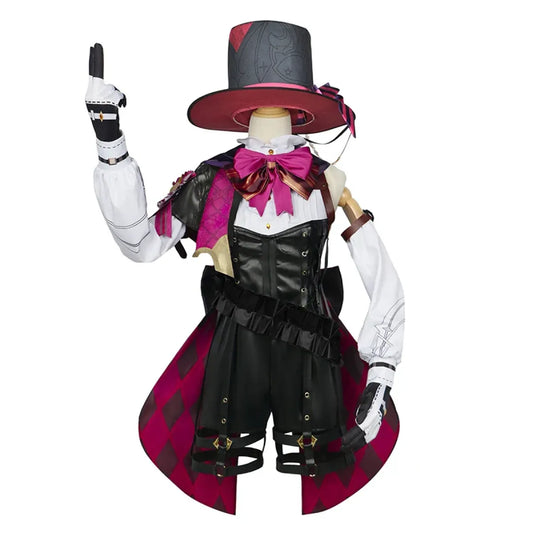 Lyney Fontaine Magician Cosplay Set – Genshin Impact - Cosplay - Cosplay - 1