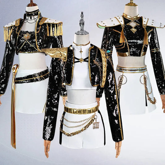 Rumi Zoey Mira KPop Demon Hunter Cosplay Set - Cosplay - Cosplay - 1