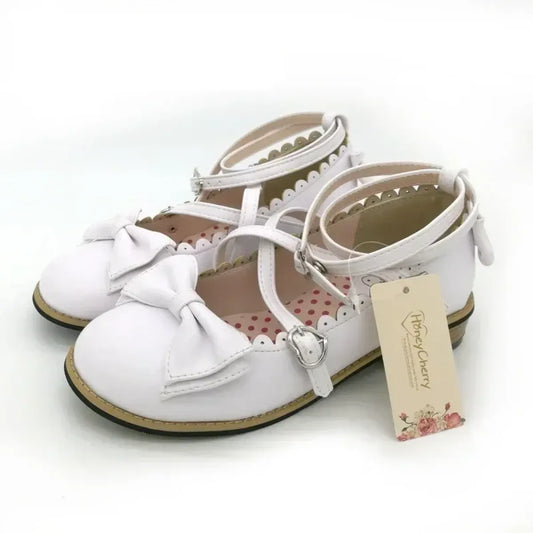 Cute Cross-Strap Flats - Princess Party Shoes - Accessories - 1
