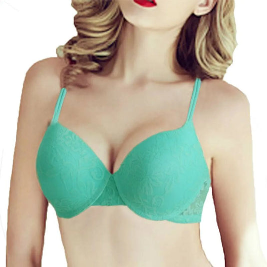 Women’s Push Up Lace Bra - Women’s Clothing & Accessories - Bras - 1