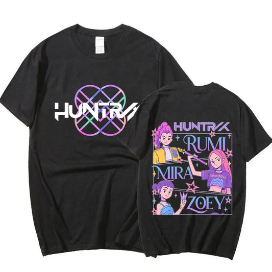 Huntrix Demon Hunter Girls Graphic T-Shirt - T-Shirts - T-Shirt - 2