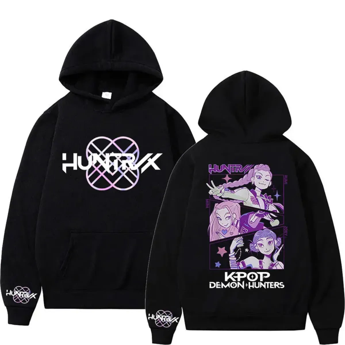 K-Pop Demon Hunters Hoodie Mädchen Kapuzenpullover Produktbild-Vorschau 7