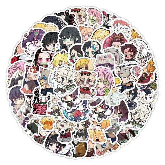Demon Slayer Stickers - 10/30/60pcs - Anime - 2