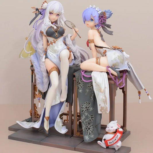 Re:Zero Rem & Emilia Chinoiserie Style Figures - Figurines - Figures - 2
