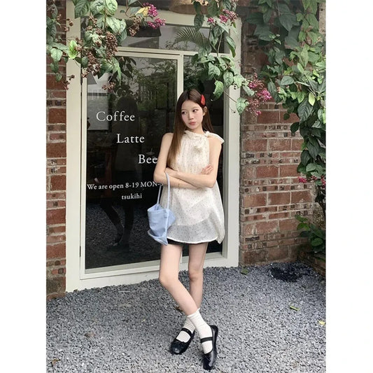 Fairy Kei Polka Dot Bow Blouse - Women’s Clothing & Accessories - Shirts & Blouses - 2