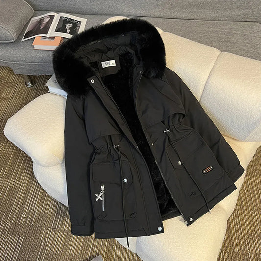 Korean Hooded Cotton Parka Jacket - Jackets & Coats - Jacket - 2
