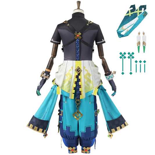 Kinich Genshin Impact Cosplay Costume with Wig - Cosplay - Cosplay - 2