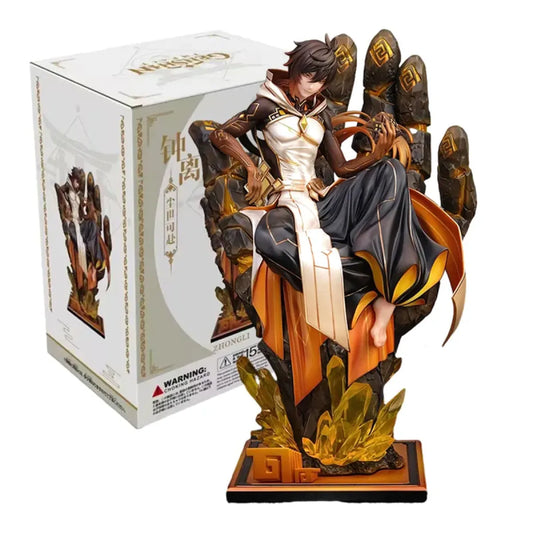 Zhongli the Geo Archon - 26cm Genshin Impact Collectible PVC Action Figure - Figurines - Figures - 1