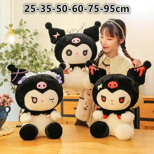 Gothic Kuromi Jumbo Plush Toy - Sanrio - Plushie - 2