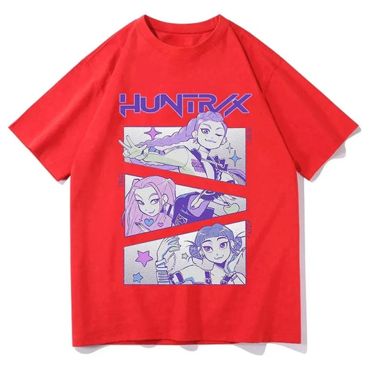 Huntrix Kpop Demon Hunter Graphic Tee - T-Shirts - T-Shirts - 2