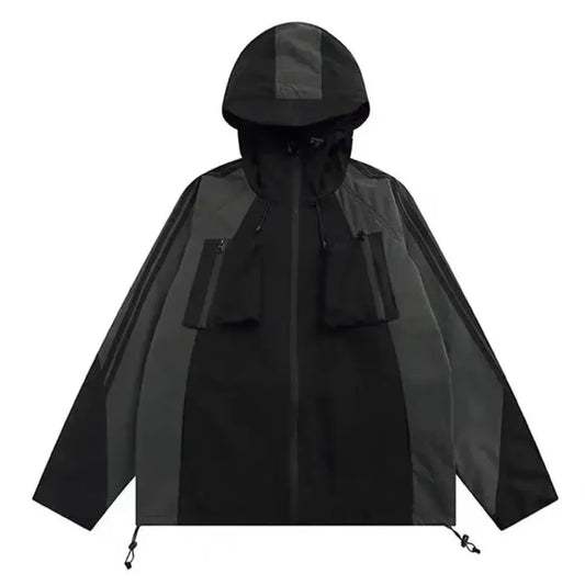 Harajuku Oversized Techwear Windbreaker Jacket - Jackets & Coats - Jacket - 6