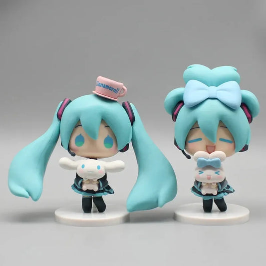 Hatsune Miku with Cinnamoroll Figure - Anime - Figures - 2