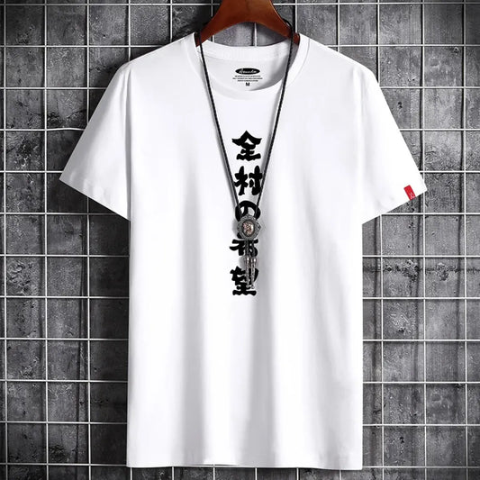 Hip Hop Anime T-Shirt: Harajuku Retro Streetwear - T-Shirts - 2