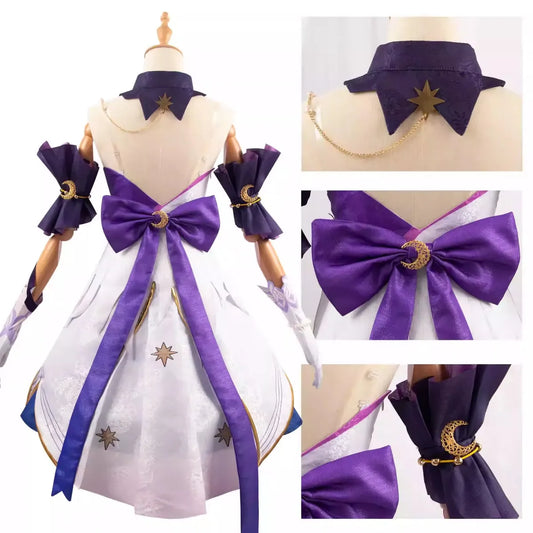 Honkai Star Rail Robin Cosplay Costume – Dress Wig Wings & Accessories - All Dresses - Short - Cosplay - 2
