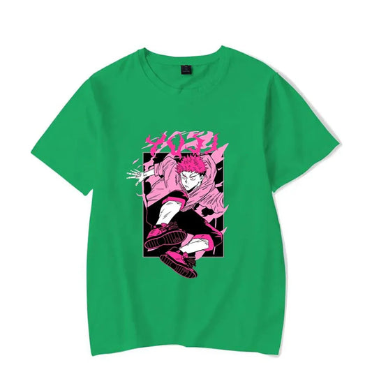 Itadori Yuji Anime Graphic T-Shirt - T-Shirts - T-Shirt - 7