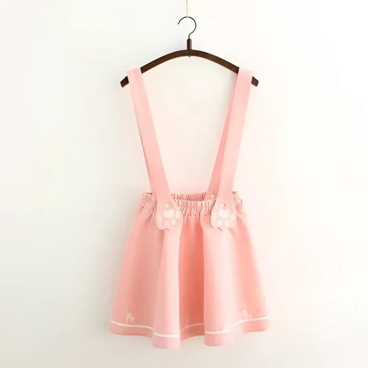 Kawaii Cat Paw Skirt - Bottoms - 13