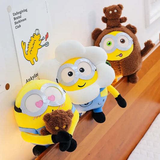 25cm Kawaii Minions Plush Toys – Soft Dolls for Birthday Gift - Christmas - Plushie - 1