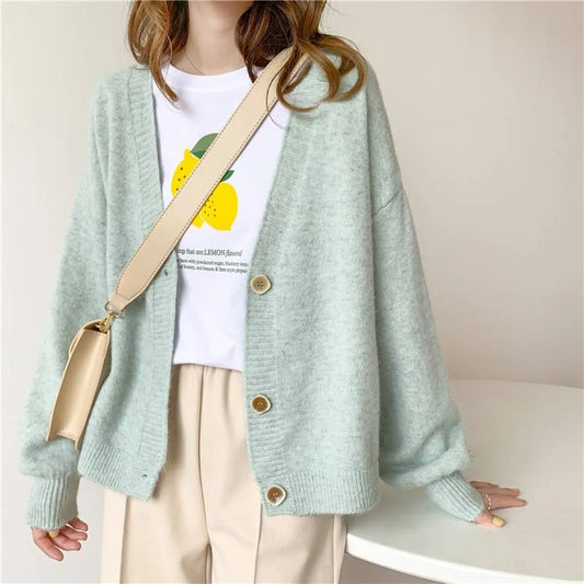 Kawaii Pastel Cardigan - Women’s Clothing & Accessories - 1