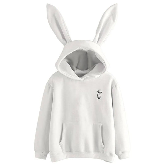 Women’s Kawaii Rabbit Hoodie - Women’s Clothing & Accessories - 5