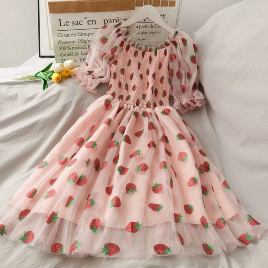 Kawaii Strawberry Dress - All Dresses - 13