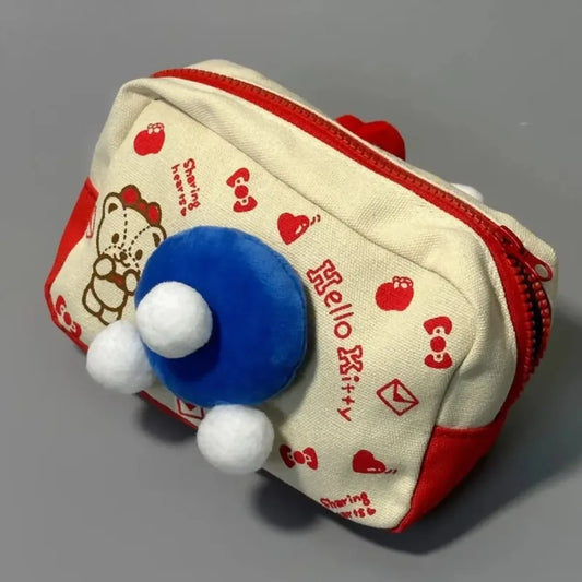 Hello Kitty Plush Pencil Pouch Pen Case - Accessories - Stationary & More - 2