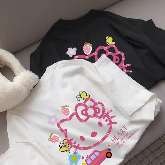 Harajuku Hello Kitty T-Shirt - T-Shirts - T-Shirts - 2