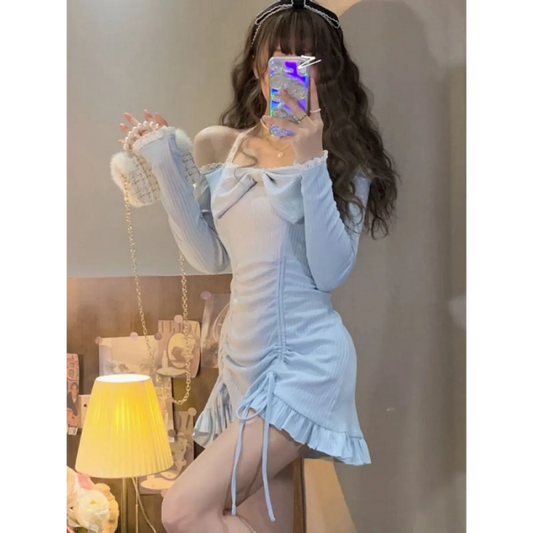 Korean Style Ruffled Lolita Dress - All Dresses - Shirts & Tops - 2 - 2024