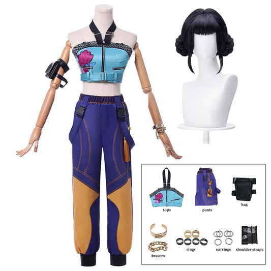 Zoey KPop Cosplay Costume Set with Wig - Cosplay - Cosplay - 1