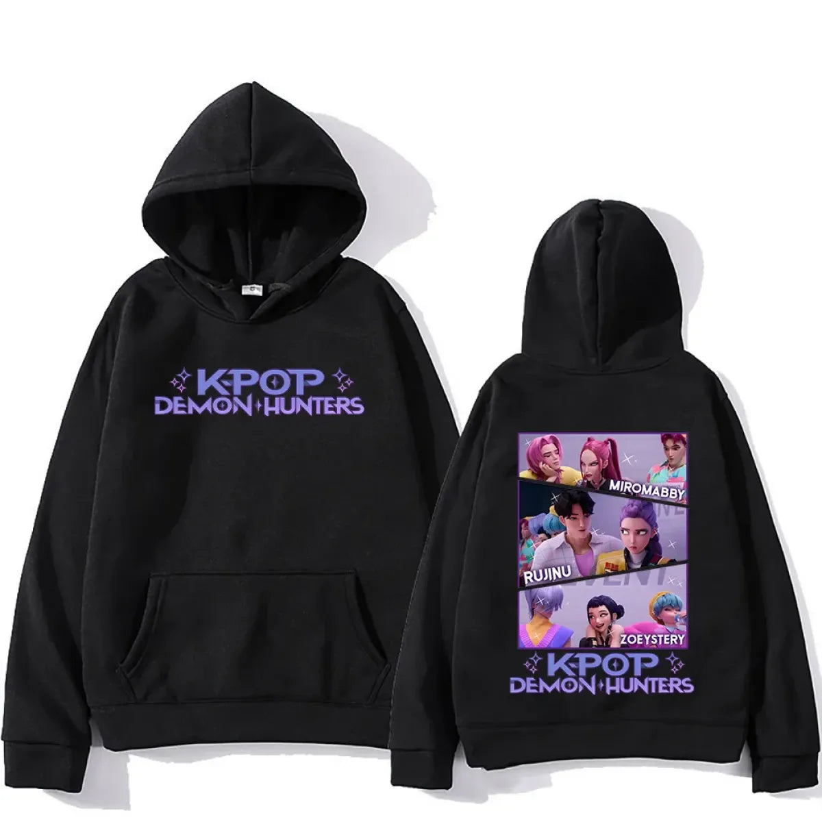 Kpop Demon Hunters Hoodie Harajuku Street Style – Kawaii Stop