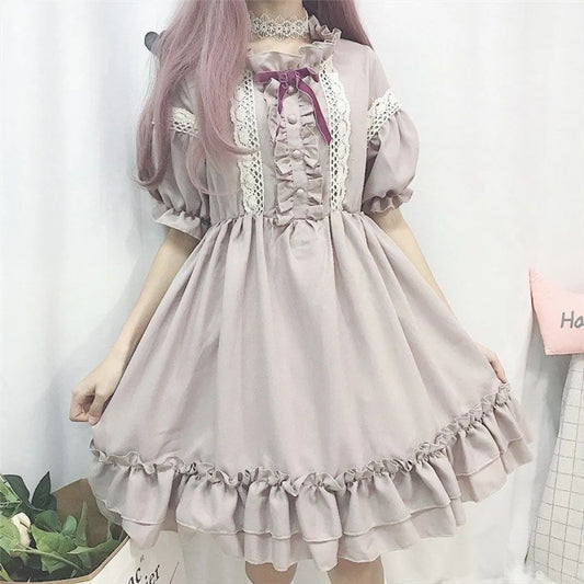 Women’s Lavender Lolita Dress - All Dresses - 2