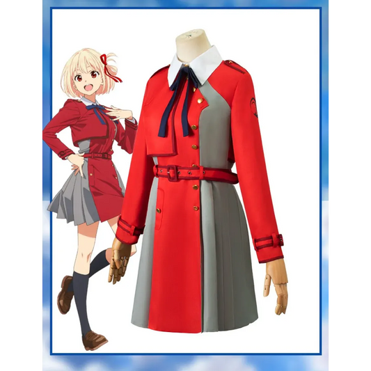 Lycoris Recoil Chisato & Takina Cosplay Dress Set - All Dresses - Cosplay - 1