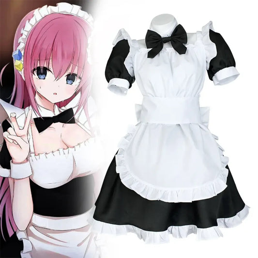 Bocchi the Rock Maid Cosplay Dress Set - All Dresses - Cosplay Outfit - 2