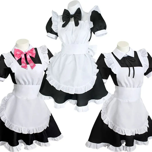Bocchi the Rock Maid Cosplay Dress Set - All Dresses - Cosplay Outfit - 1