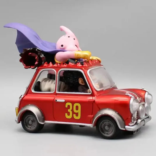 14cm Fat Buu with Mr. Satan Car Figure - Figurines - Figures - 2